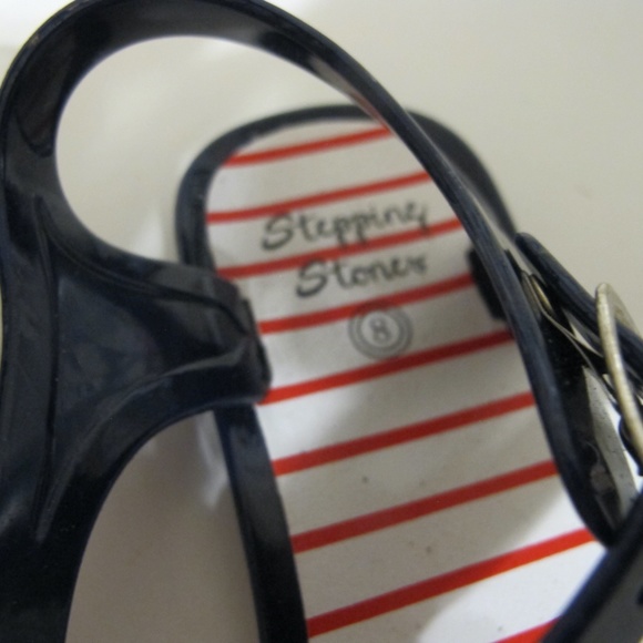 Girls Stepping Stones Open Toe Sandal Shoes Size 8 GUC - Picture 3 of 4